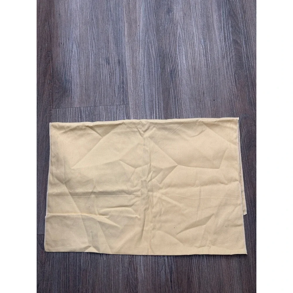 Louis Vuitton Vintage‎ Tan Flannel Dust Bag Large Handbag Protector 21.5x15.25